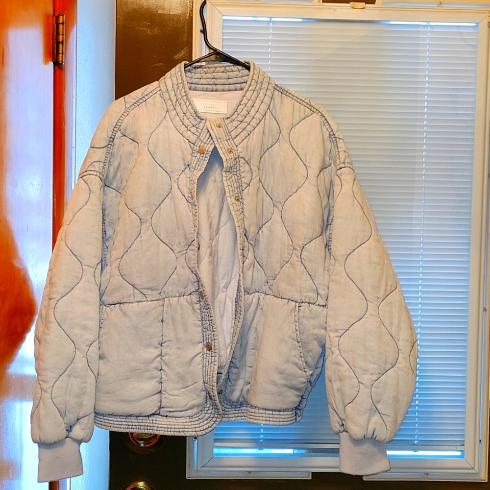 Denim coat